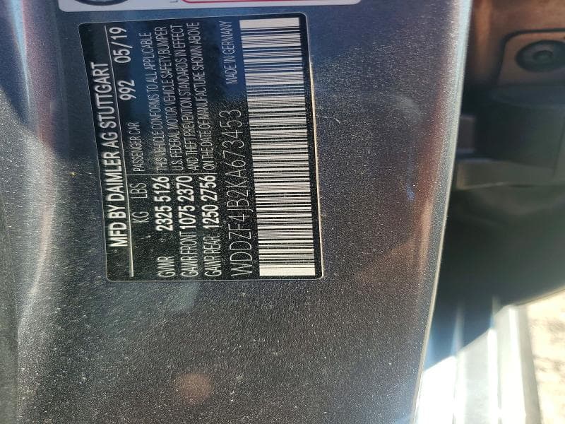 2019 MERCEDES-BENZ E 300 14