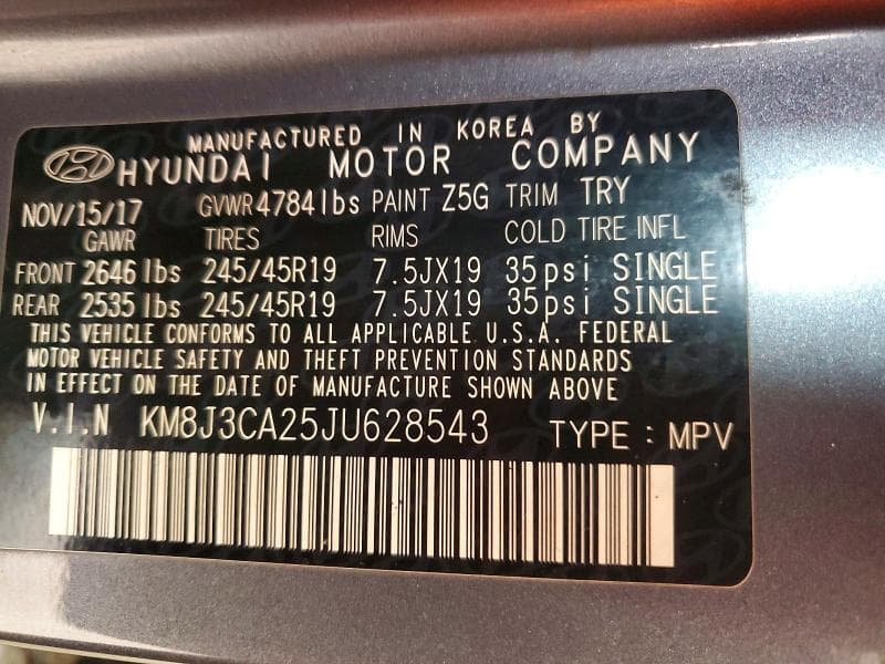 2018 HYUNDAI TUCSON VALUE 13