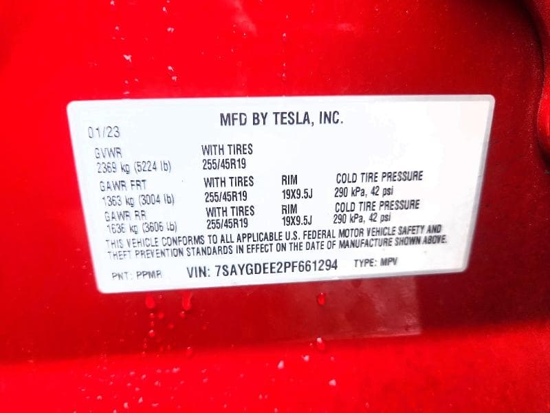 2023 TESLA MODEL Y 13