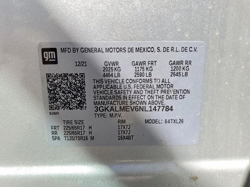 2022 GMC TERRAIN SLE 13