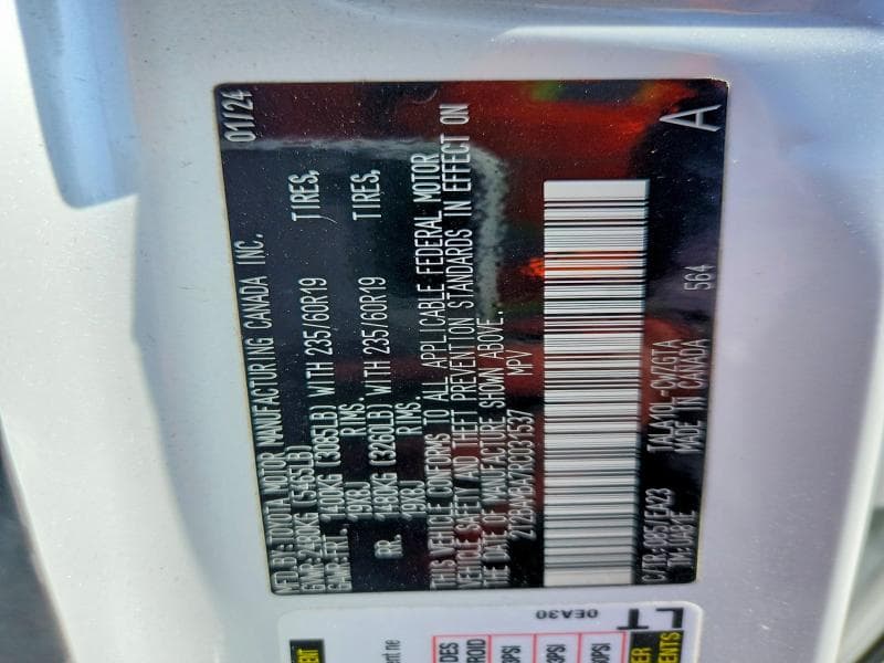 2024 LEXUS RX 350 BASE 13