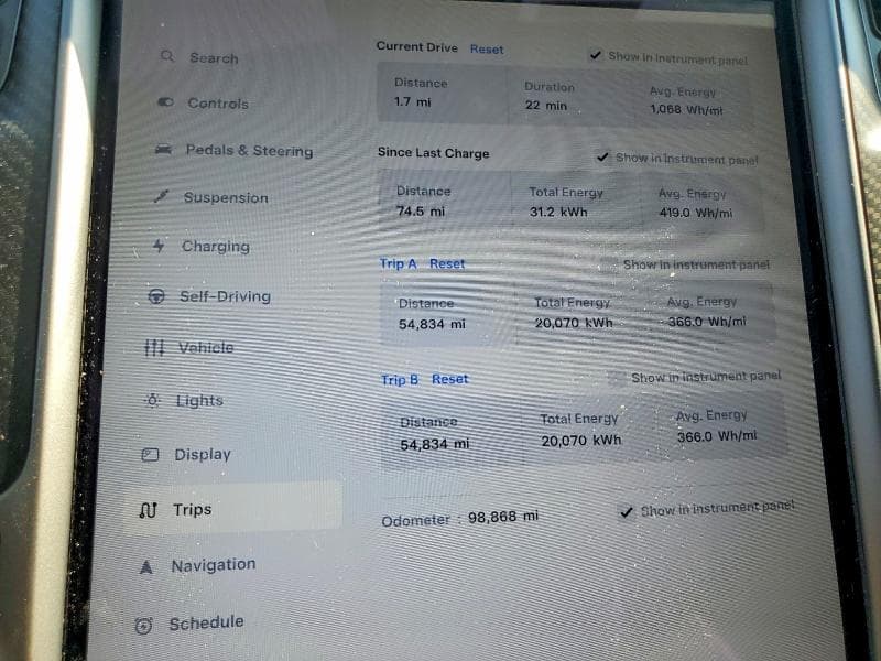 2019 TESLA MODEL S 9