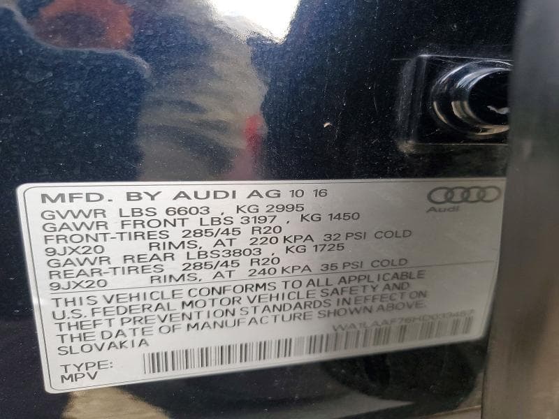 2017 AUDI Q7 PREMIUM PLUS 13