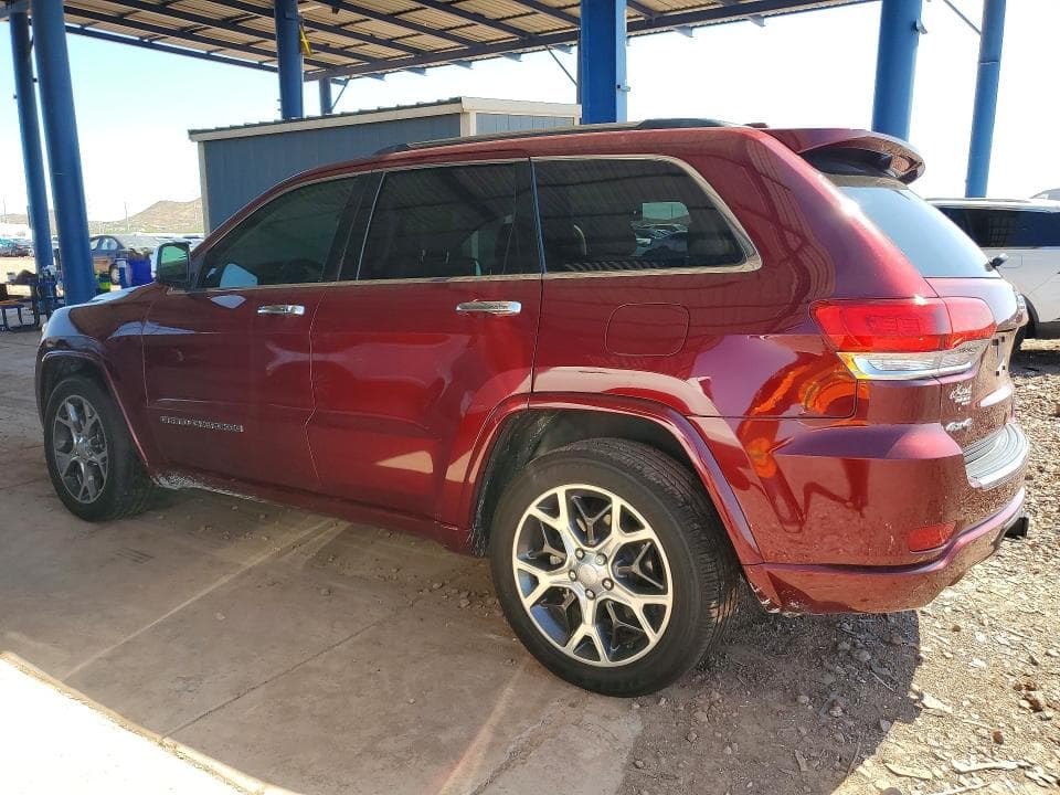 2019 JEEP GRAND CHEROKEE OVERLAND 2