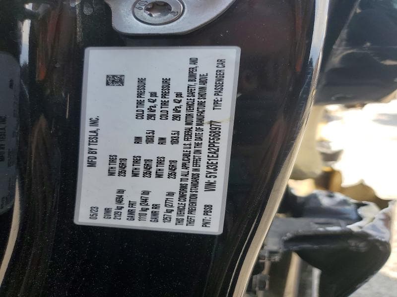 2023 TESLA MODEL 3 12