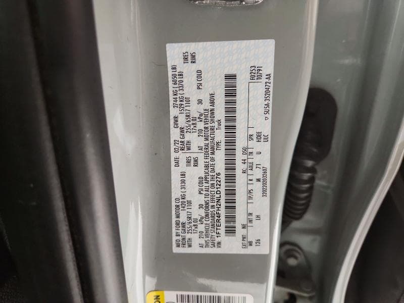 2022 FORD RANGER XL 13
