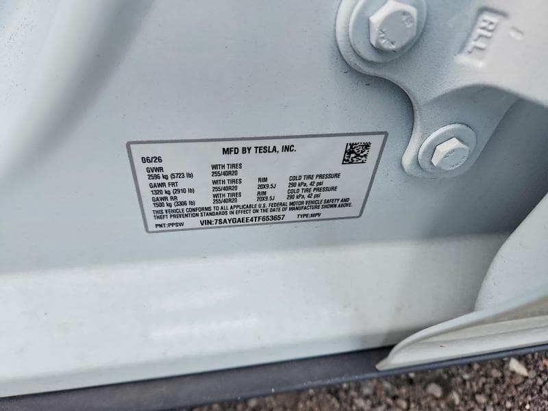 2026 TESLA MODEL Y 12