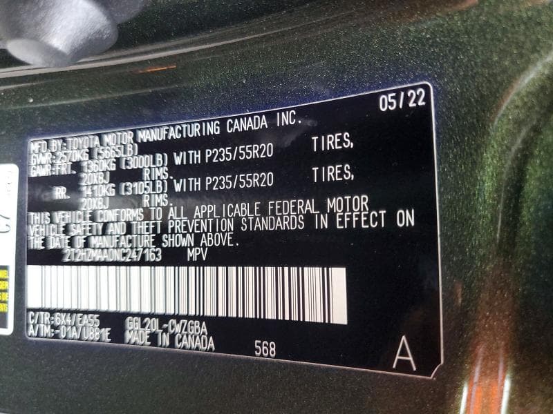 2022 LEXUS RX 350 14