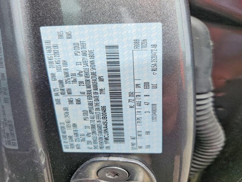 2025 FORD ESCAPE ST LINE SELECT 13