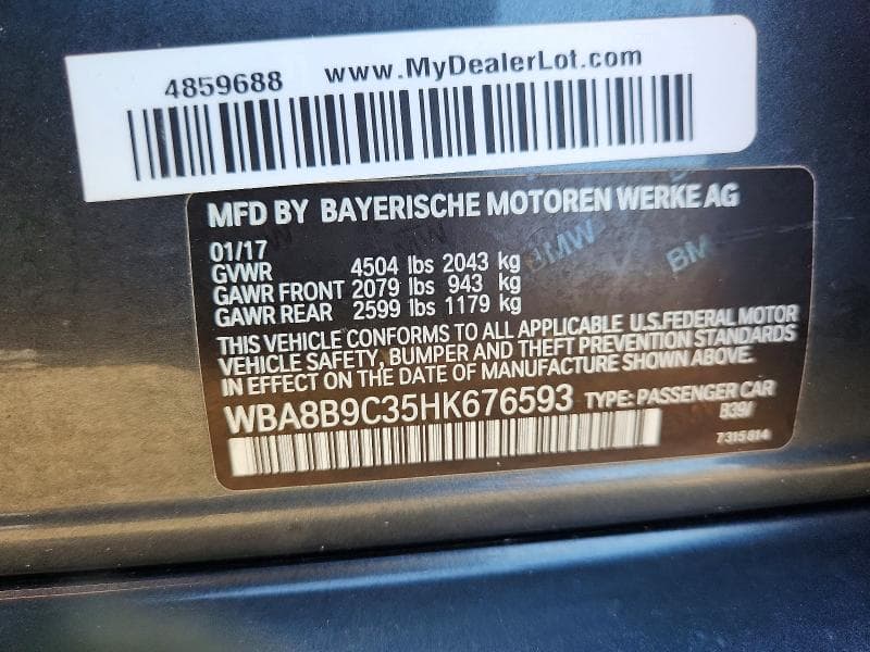 2017 BMW 330 I 12