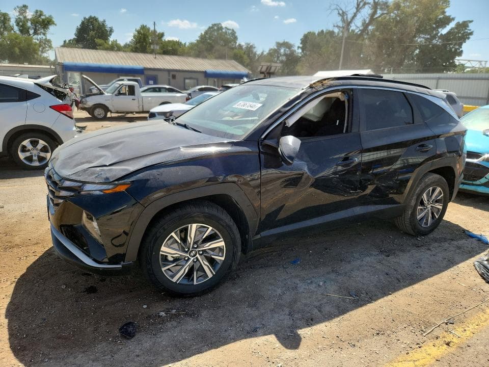2023 HYUNDAI TUCSON BLUE - 1
