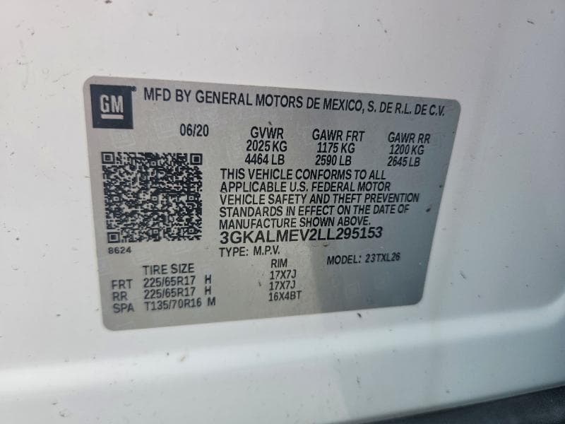 2020 GMC TERRAIN SLE 13