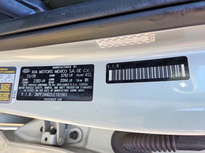 2020 KIA FORTE LXS 12