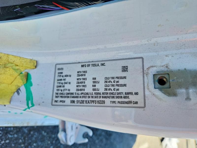 2023 TESLA MODEL 3 13