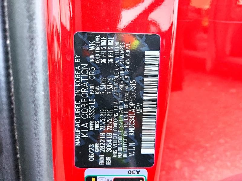 2023 KIA EV6 WIND 14