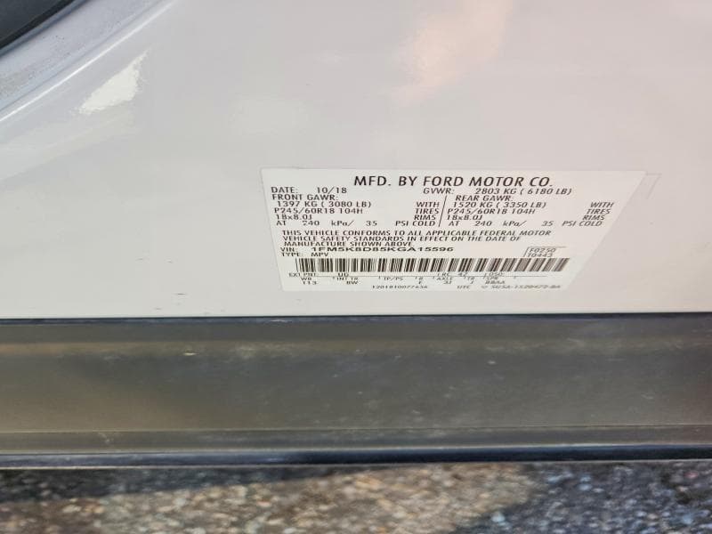 2019 FORD EXPLORER XLT 13