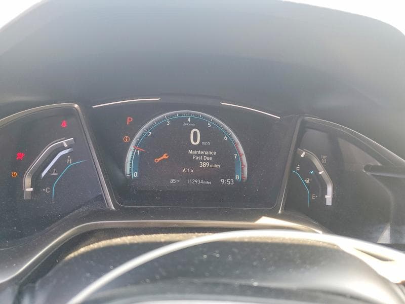 2020 HONDA CIVIC EX 9