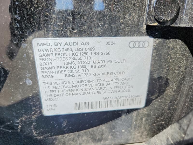 2024 AUDI Q5 PREMIUM 45 14