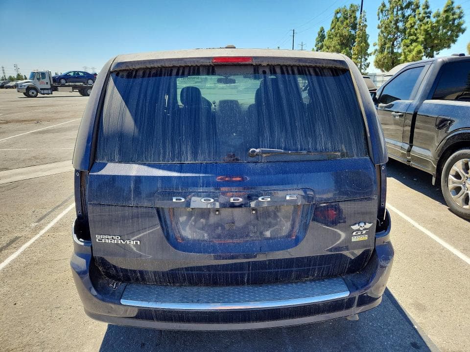 2017 DODGE GRAND CARAVAN GT 6