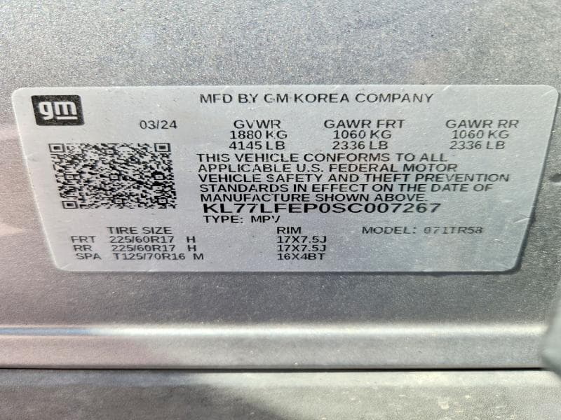 2025 CHEVROLET TRAX LS 13