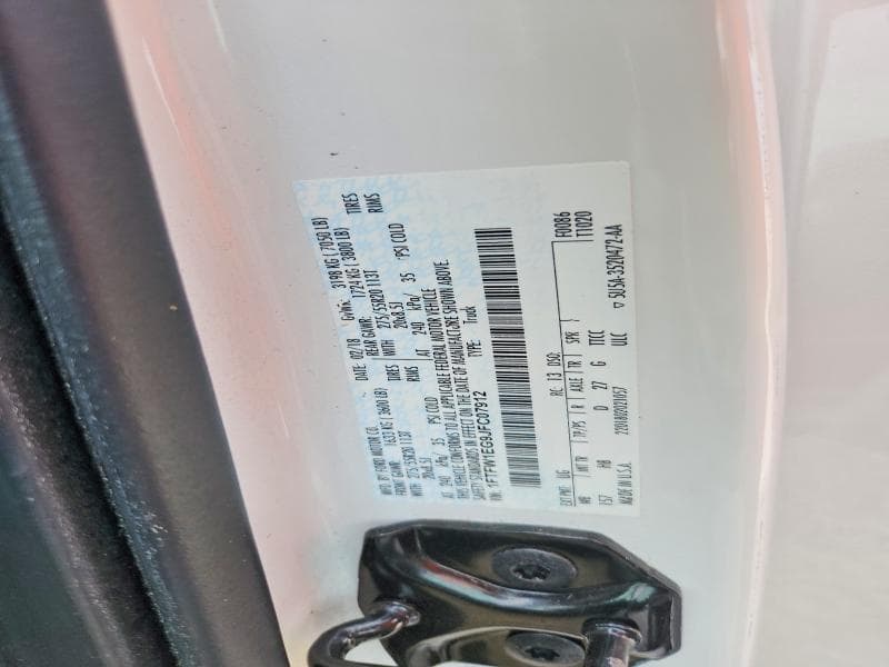 2018 FORD F150 SUPERCREW 12