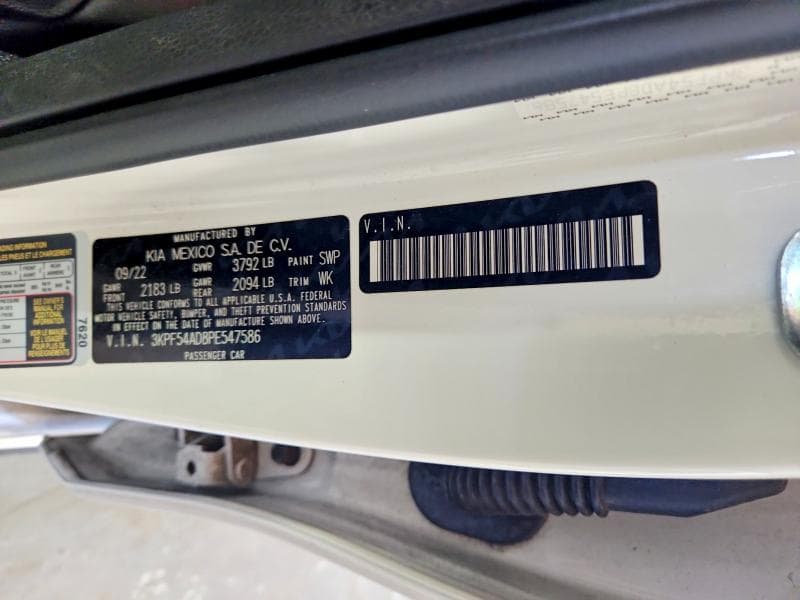 2023 KIA FORTE GT LINE 12