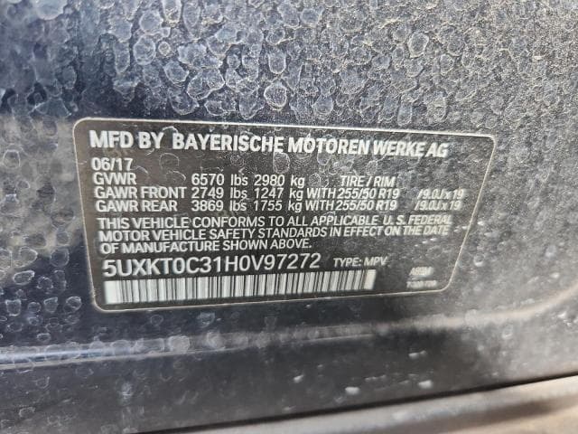 2017 BMW X5 XDR40E 13