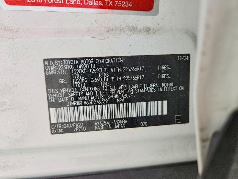 2025 TOYOTA RAV4 HYBRID XLE 13