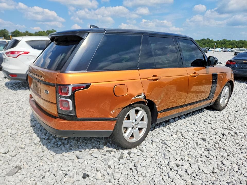 2018 LAND ROVER RANGE ROVER HSE 3