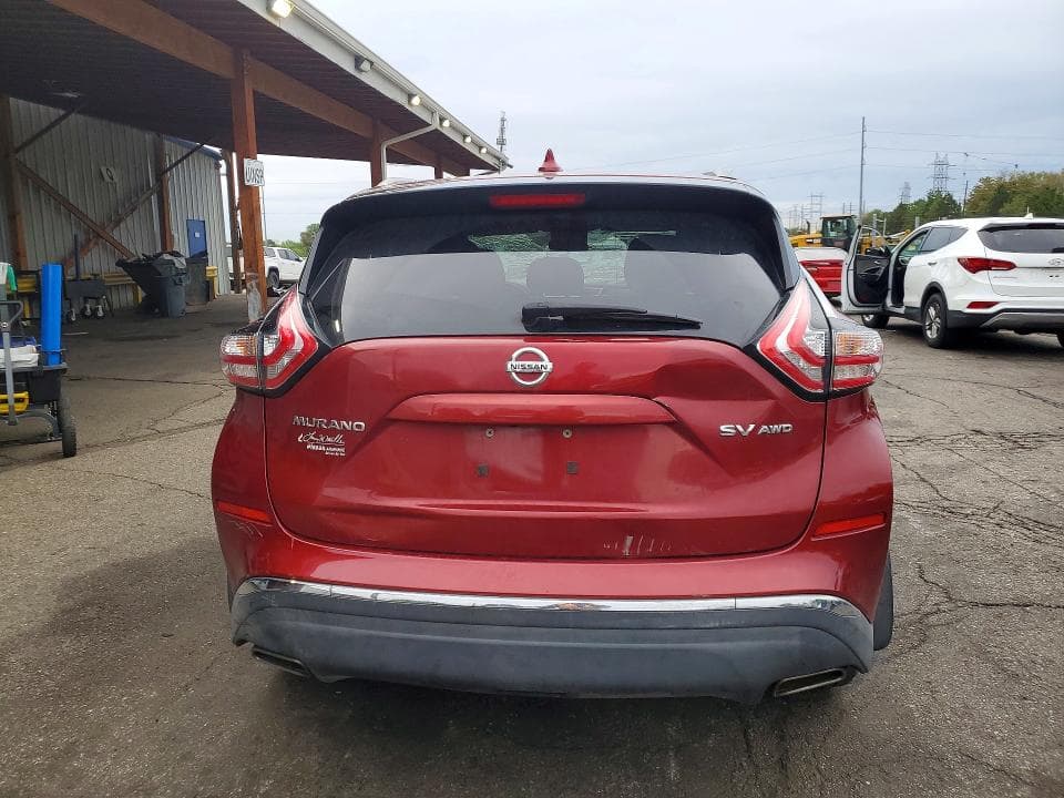 2017 NISSAN MURANO SV 6