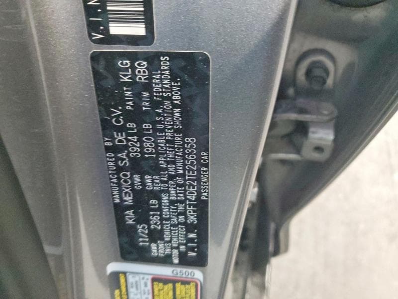 2026 KIA K4 LXS 13