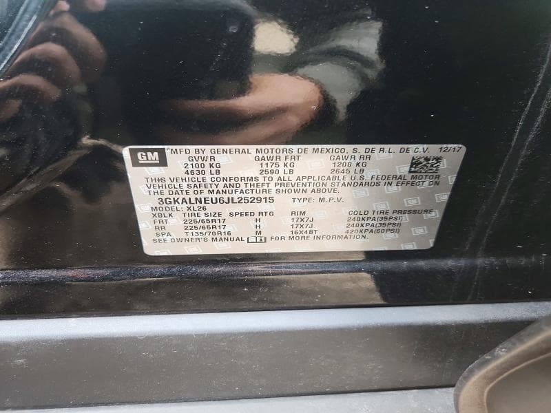 2018 GMC TERRAIN SLE 12