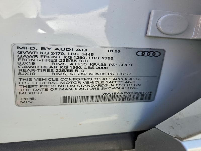 2025 AUDI Q5 PREMIUM PLUS 45 14