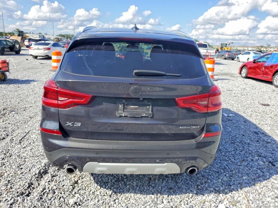 2019 BMW X3 SDRIVE30I 6