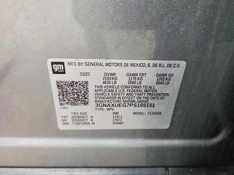 2023 CHEVROLET EQUINOX LT 13