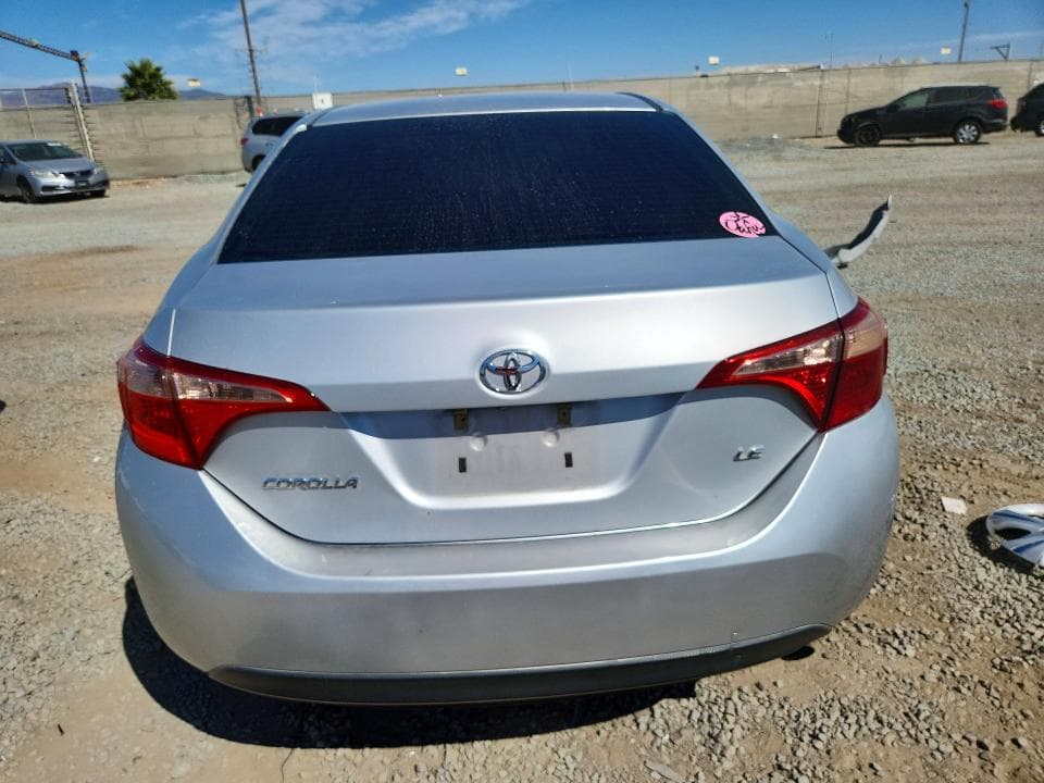 2017 TOYOTA COROLLA LE 6
