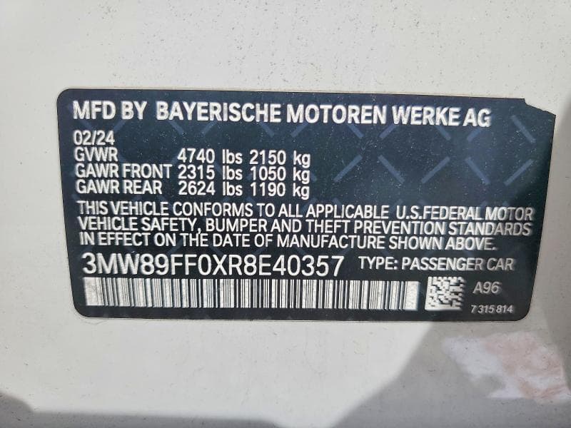 2024 BMW 330XI 12