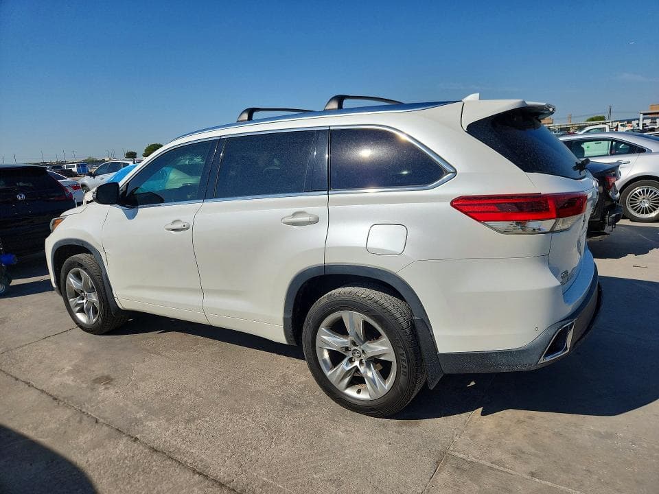 2018 TOYOTA HIGHLANDER LIMITED 2