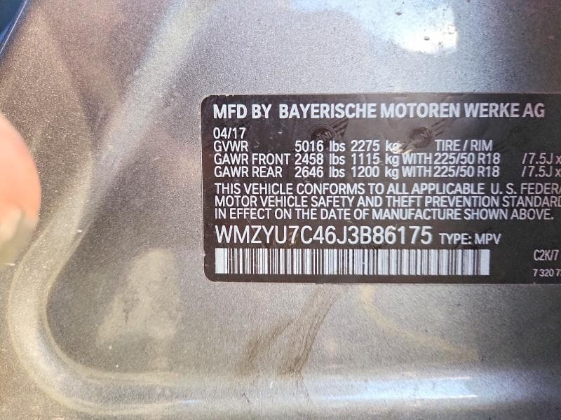 2018 MINI COOPER S E COUNTRYMAN ALL4 12