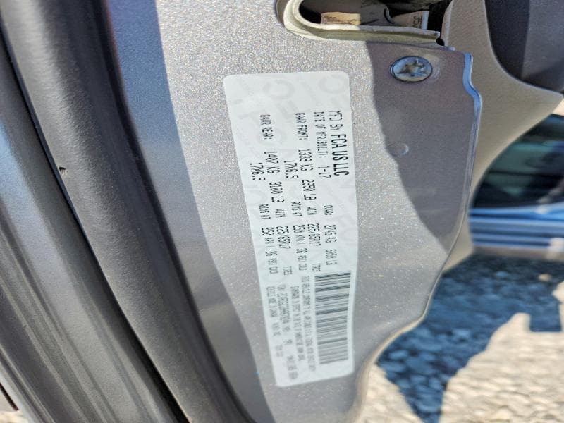 2017 DODGE GRAND CARAVAN SXT 13