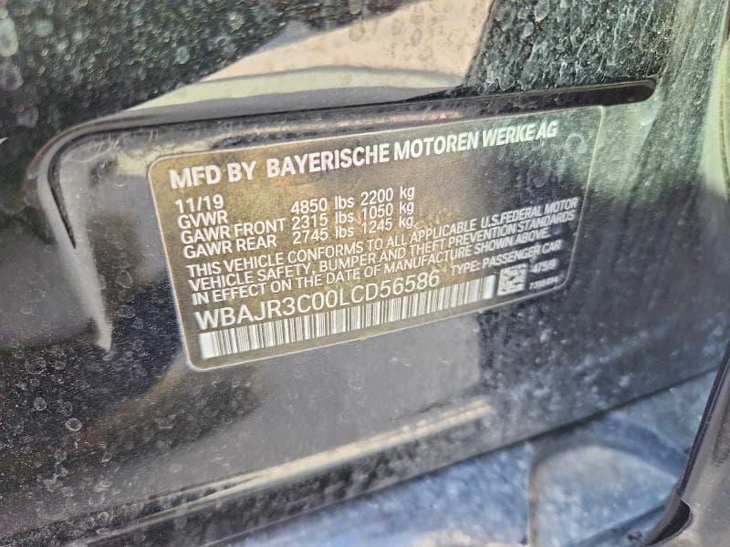 2020 BMW 530 I 12