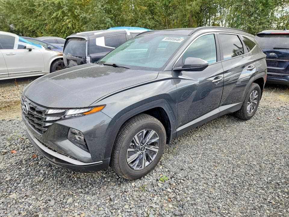 2023 HYUNDAI TUCSON BLUE - 1