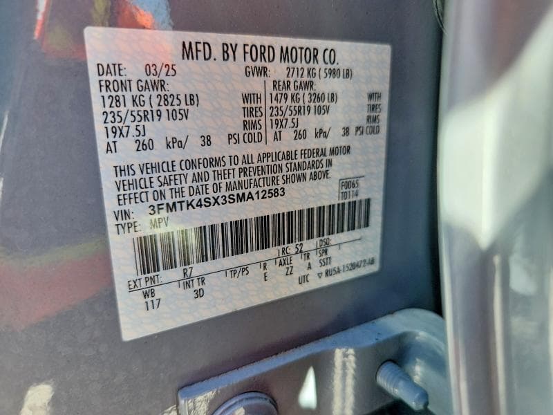 2025 FORD MUSTANG MACH-E GT 14