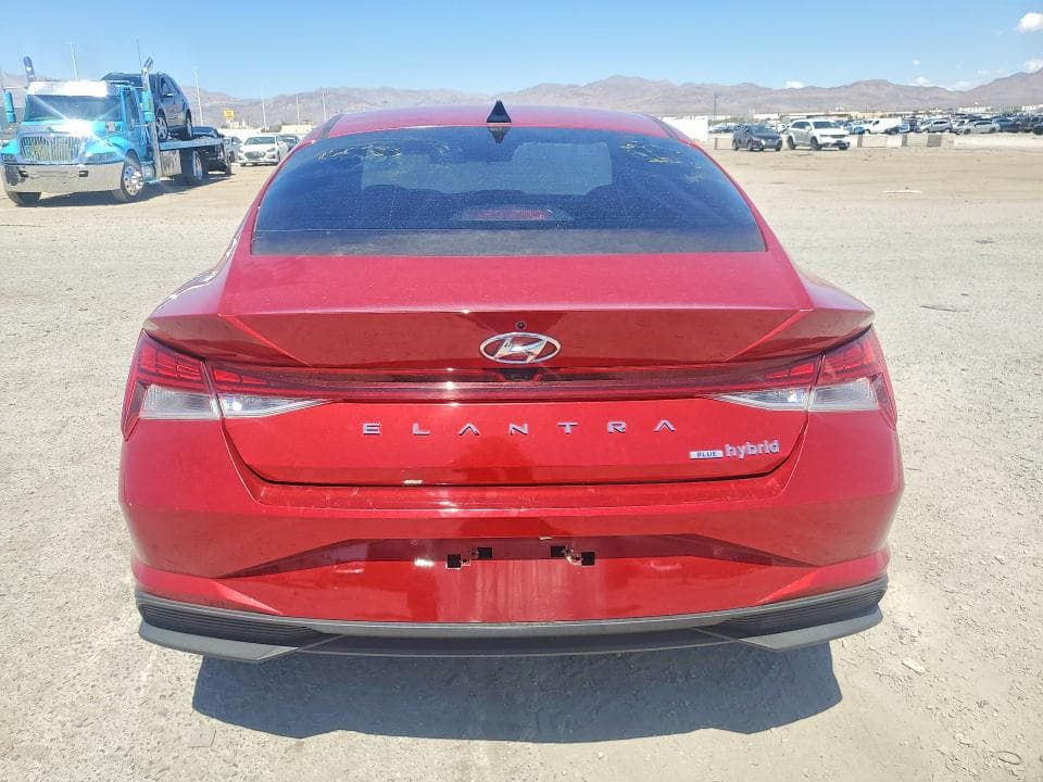 2022 HYUNDAI ELANTRA BLUE 6