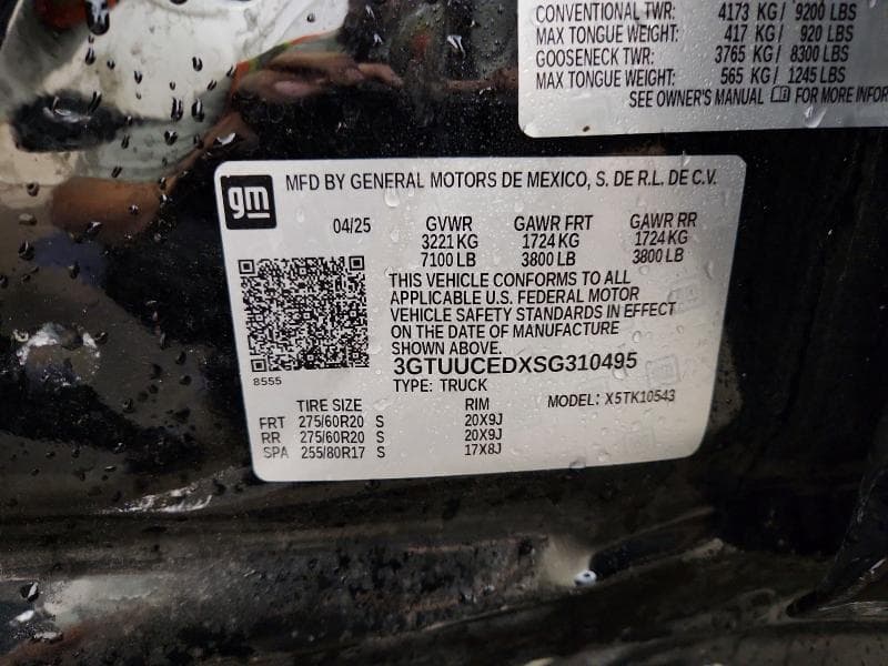 2025 GMC SIERRA K1500 ELEVATION 13