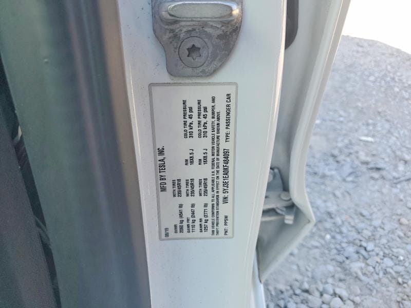 2019 TESLA MODEL 3 12