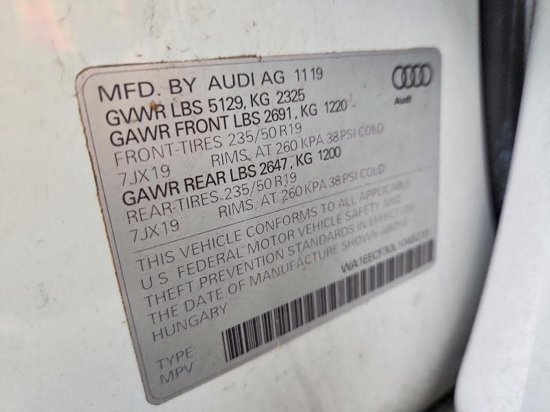2020 AUDI Q3 PREMIUM PLUS S-LINE 12