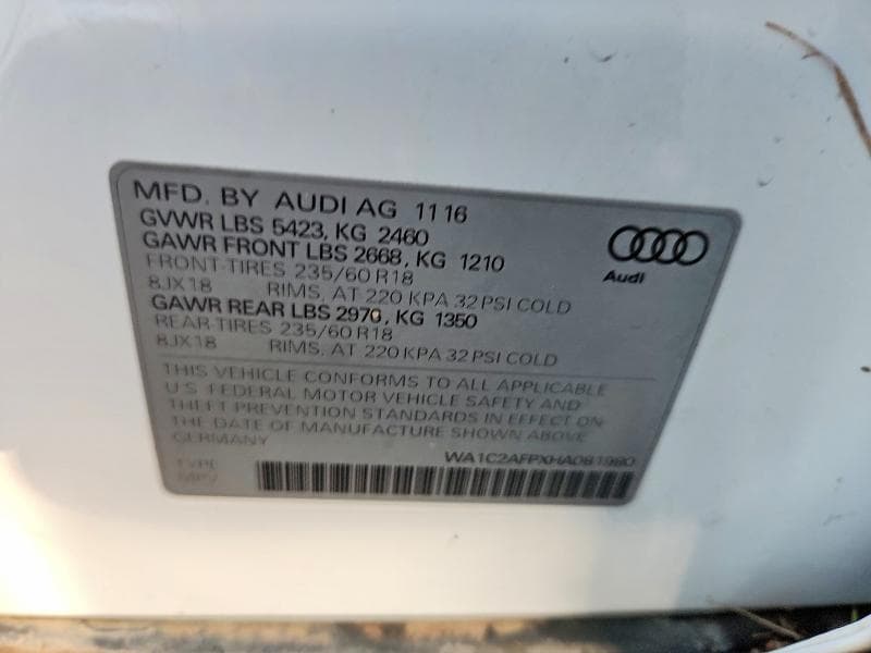 2017 AUDI Q5 PREMIUM 13