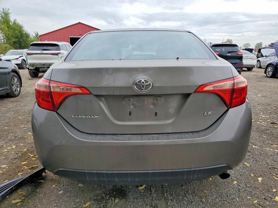 2017 TOYOTA COROLLA L 6
