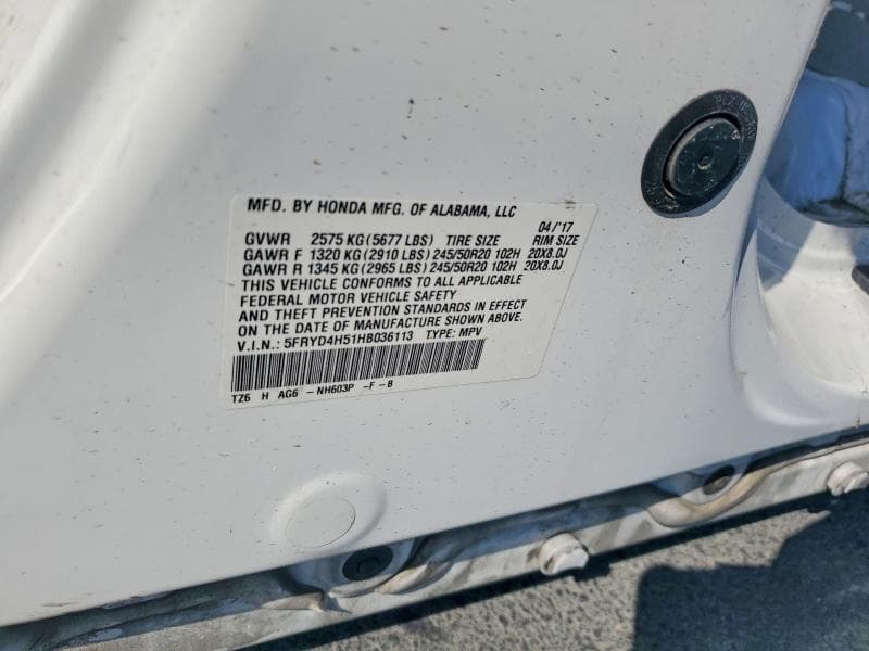 2017 ACURA MDX TECHNOLOGY 13